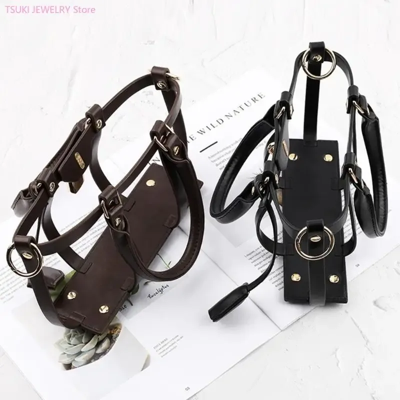 Sac fourre-tout creux, ensemble de sacs messager avec bandoulière, pochette en PU pour sac à main, sac à bandoulière, accessoires de bricolage