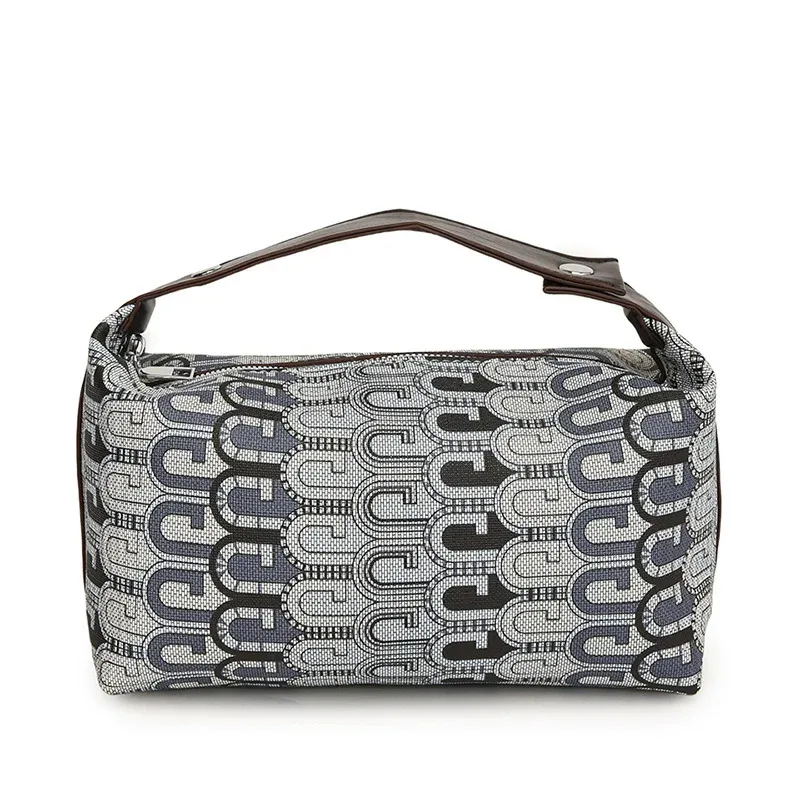 nouvelle trousse de toilette et de maquillage portable multifonction pour femme, sac à main en forme d'oreiller avec lettres, idéale pour le voyage