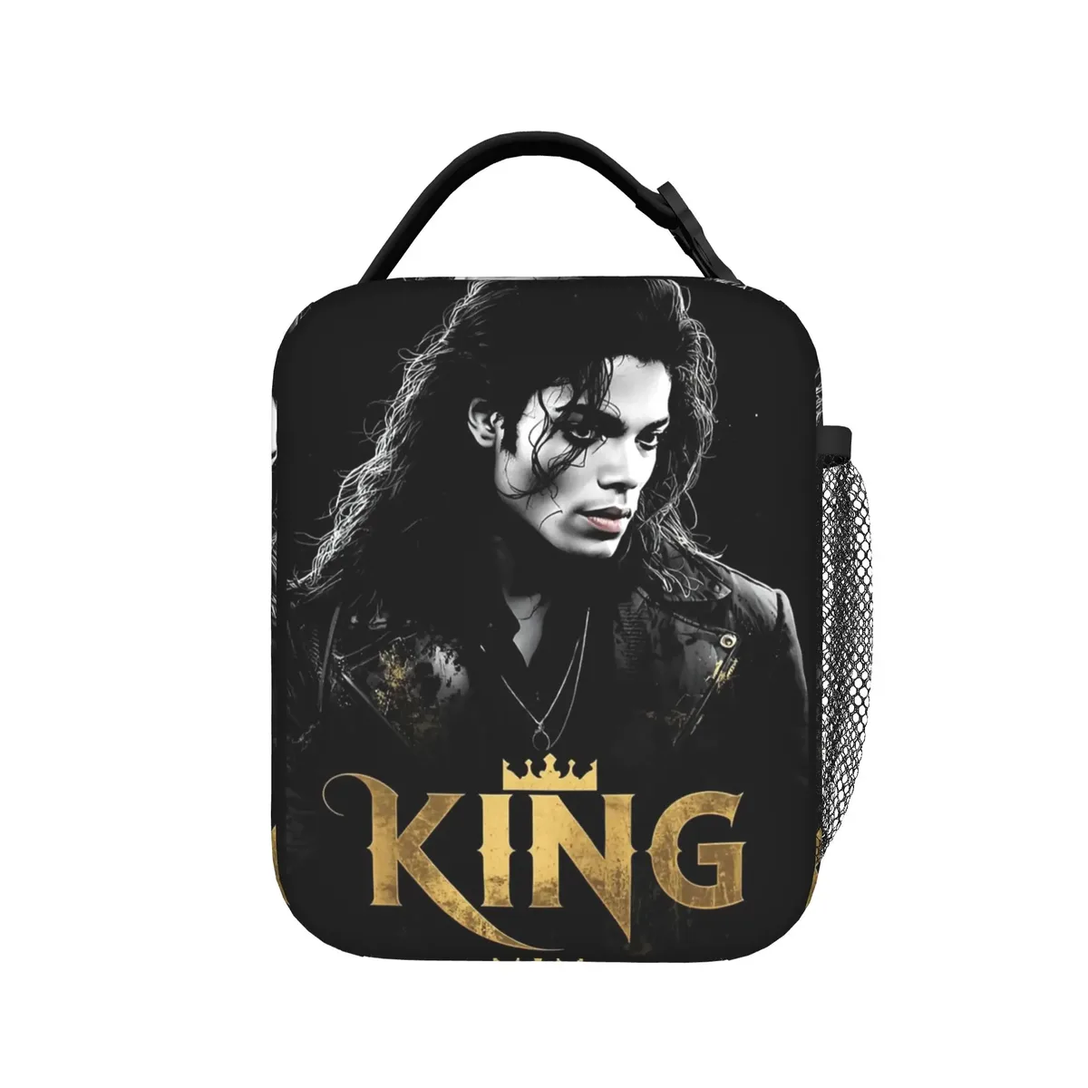 mj king of pop smooth criminal sac isotherme pour le déjeuner, sac isotherme, boîte à lunch, sac fourre-tout pour hommes et femmes, plage, extérieur