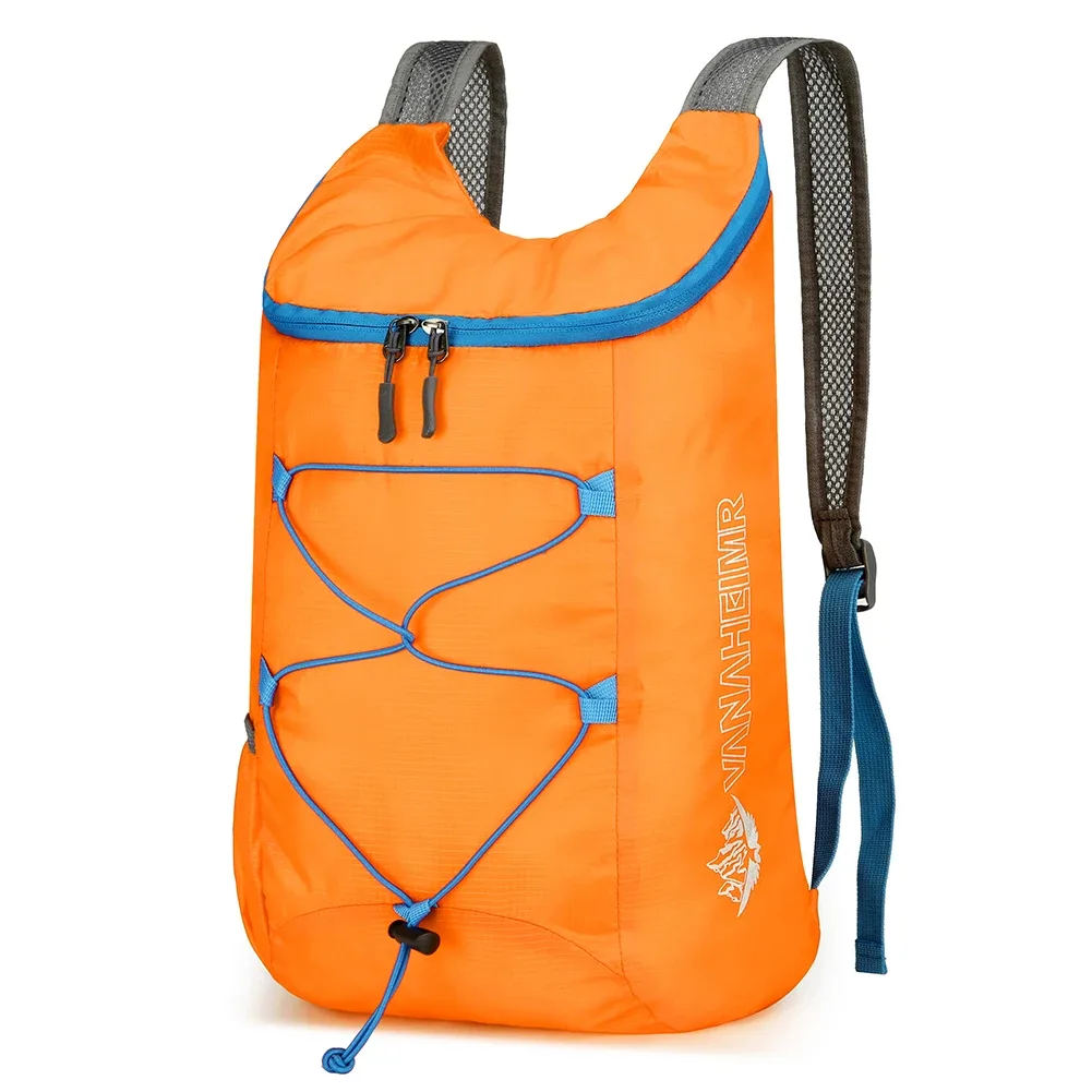 sac à dos portable pliable pour homme et femme, résistant aux éclaboussures, sac d'alpinisme, sac de jour de voyage ultraléger, sac de sport, 10l