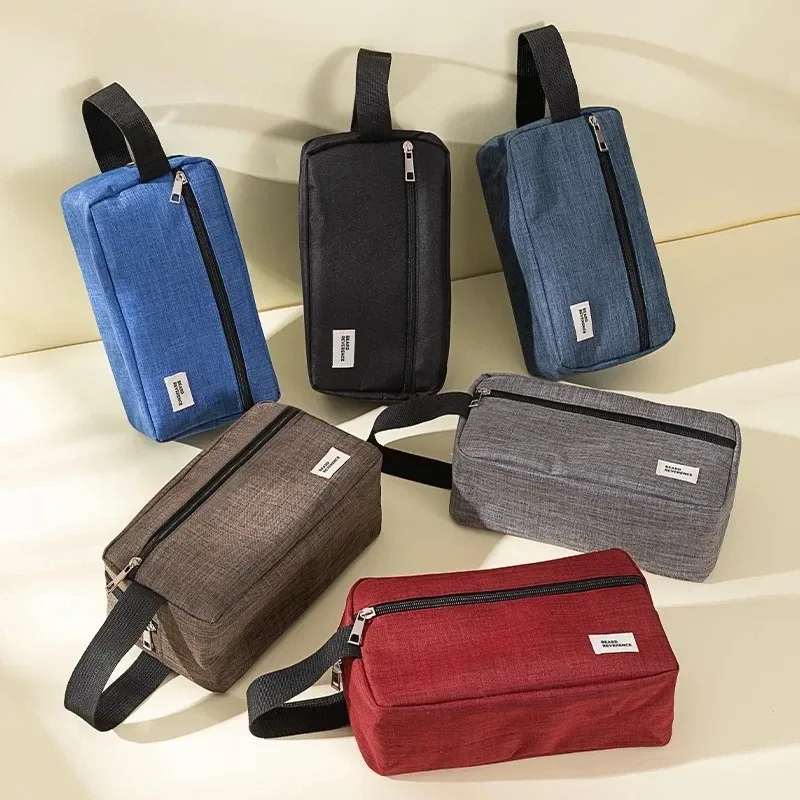 trousse de toilette de voyage pour hommes et femmes, trousse de maquillage étanche pour dames, pochette de lavage de beauté