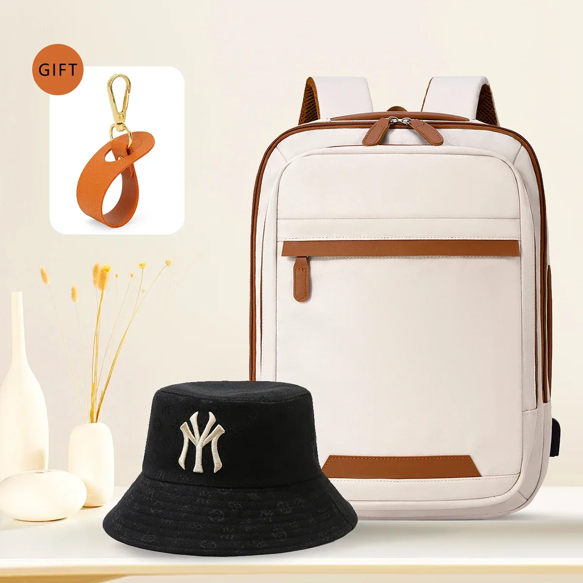 sac à dos étanche pour hommes, rechargeable par usb de haute qualité, grand sac à dos pour ordinateur portable, sac d'école unisexe pour jeunes