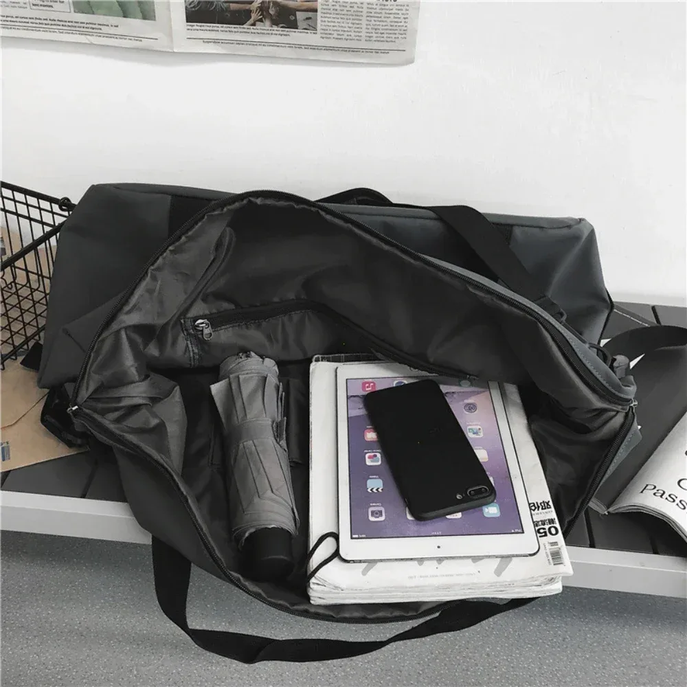 sac de voyage à main, sac de sport et de fitness de grande capacité, sac de rangement léger pour bagages, sac de voyage à bandoulière à une épaule