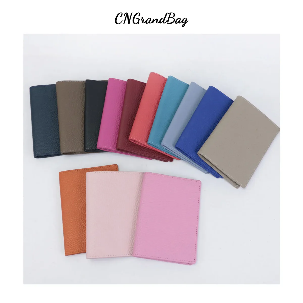 porte-passeport personnalisé en cuir de vache, couverture de passeport portable, accessoires de voyage, sac de voyage pour passeport