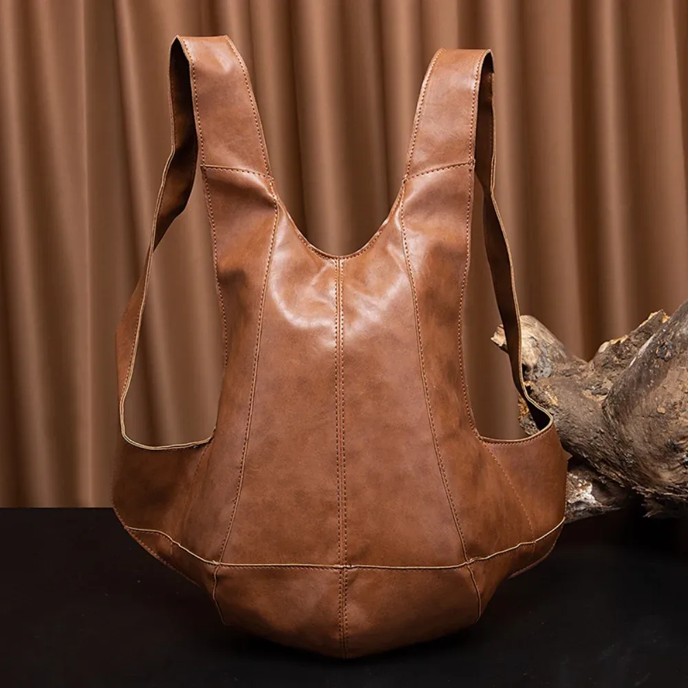 Sac à dos en cuir souple Crazy Horse, sac à dos de grande capacité, antivol, sac à livres multifonctionnel, imperméable, tendance