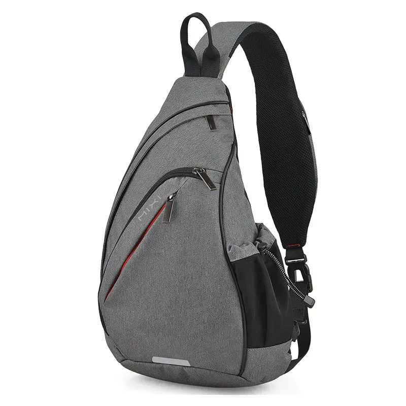 réi fashion-sac à dos pour hommes, one initiated chest bag, male messenger, boys imprimés school bag, travel casual black, 17 ", 19"