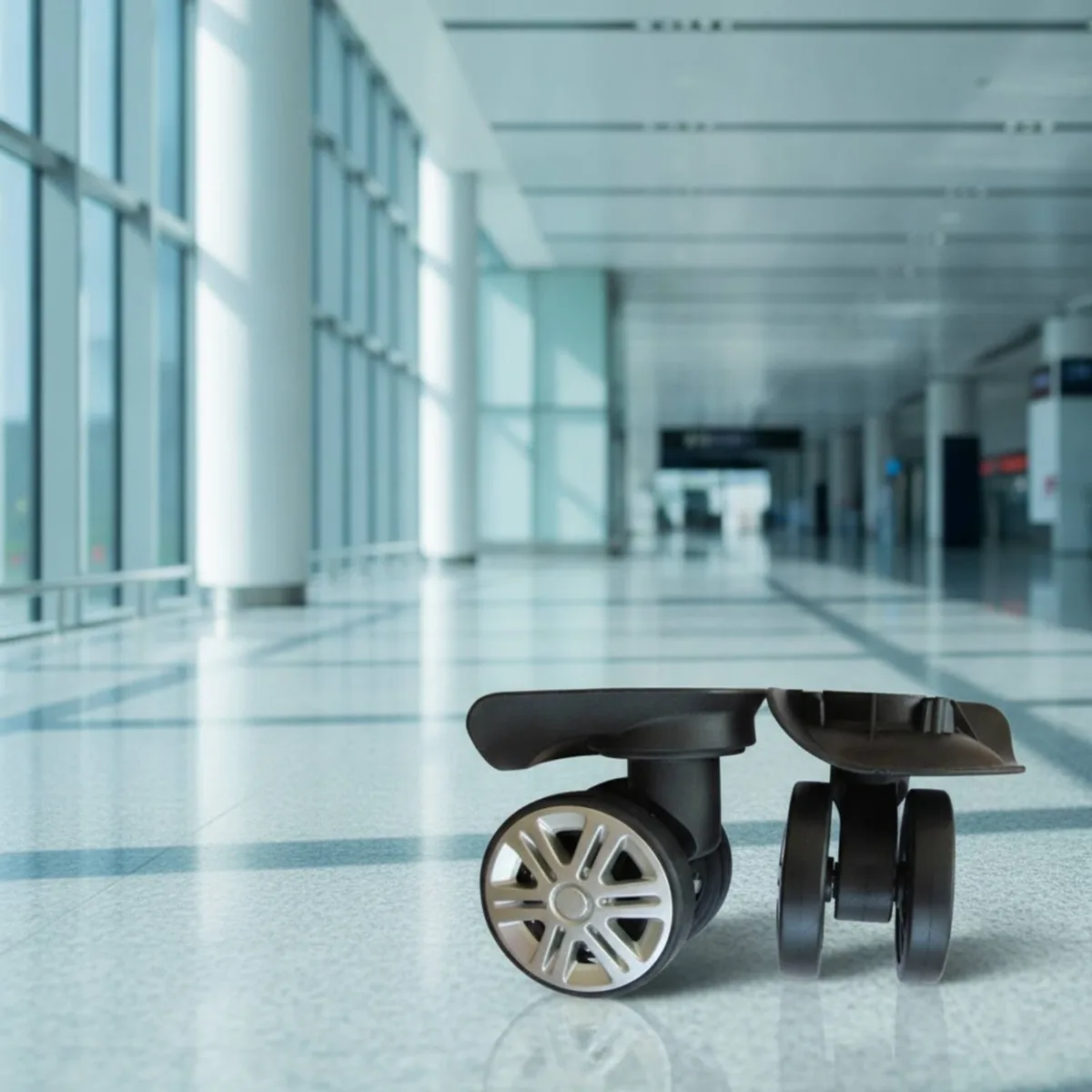 roues de rechange pour valise à bagages, roulettes pivotantes, installation et démontage faciles, a90