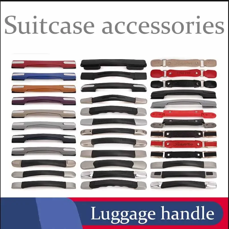 poignée de remplacement pour valise suzaozhe, sangle de poignée de valise de voyage, poignée de transport en alliage de zinc de remplacement d'usine