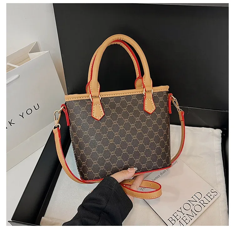 sac fourre-tout fait à la main, sac à main à bandoulière, accessoire artisanal en cuir, ensemble de matériel semi-fini cousu à la main, bricolage