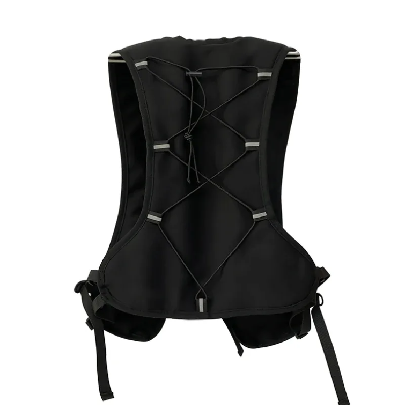 hip-hop streetwear poitrine plate-forme sac pour hommes mode étanche gilet tactique poitrine packs fonction stockage sac à dos poches en nylon