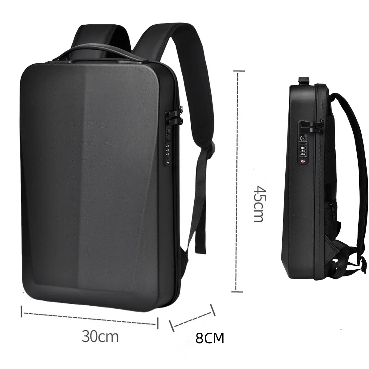 sac à dos pour ordinateur portable imperméable pour homme, 15,6/17 pouces, extensible, coque rigide, sac de jeu, antivol tsa, charge usb, sacs de voyage d'affaires