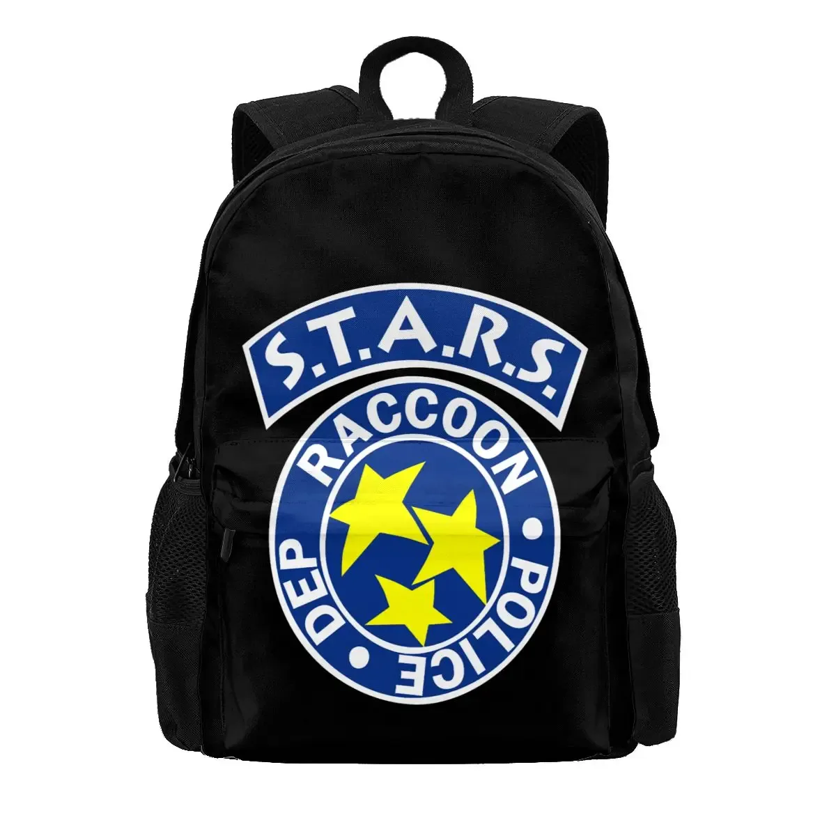 sac à dos de grande capacité, avec logo étoiles, raton laveur, ville, police, mal, voyage, natation, sport, école, sport