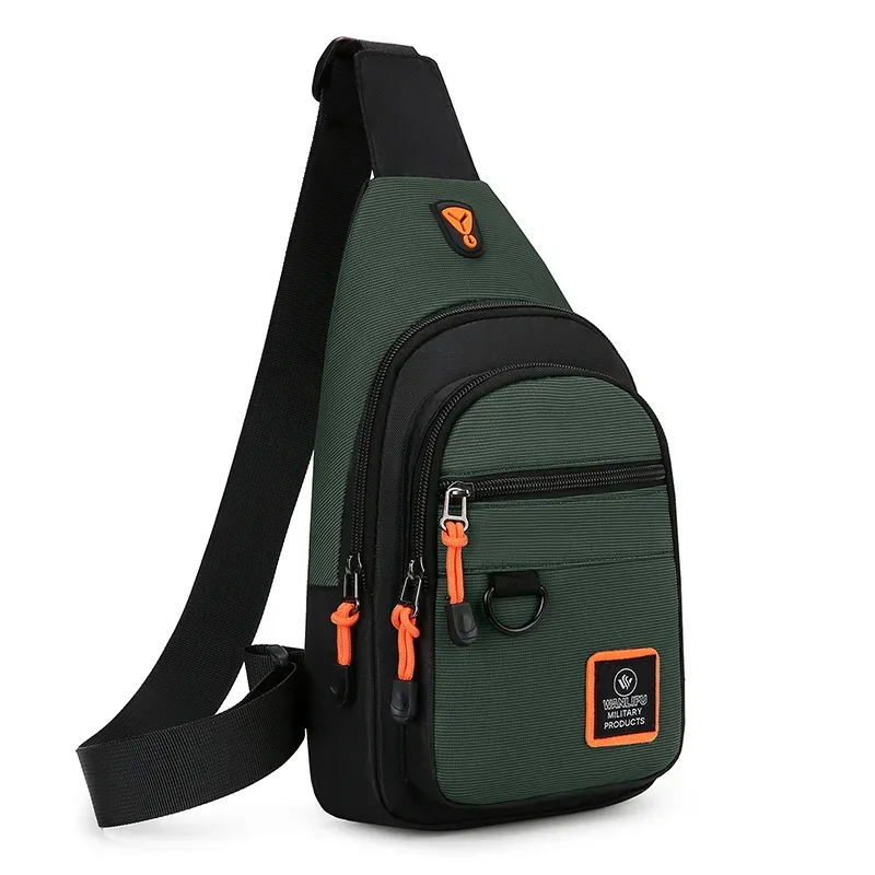 sac à bandoulière pour homme, idéal pour les loisirs, la randonnée, le vélo, sac de sport imperméable, sac de voyage, sac de poitrine pour homme, sac à bandoulière