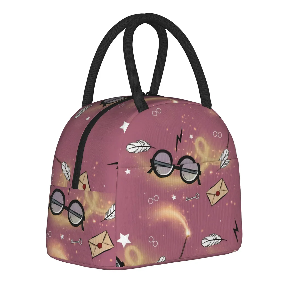harries movie p-potters magic world sacs à lunch isothermes sac thermique conteneur à lunch sac fourre-tout boîte à lunch pour hommes et femmes travail en plein air
