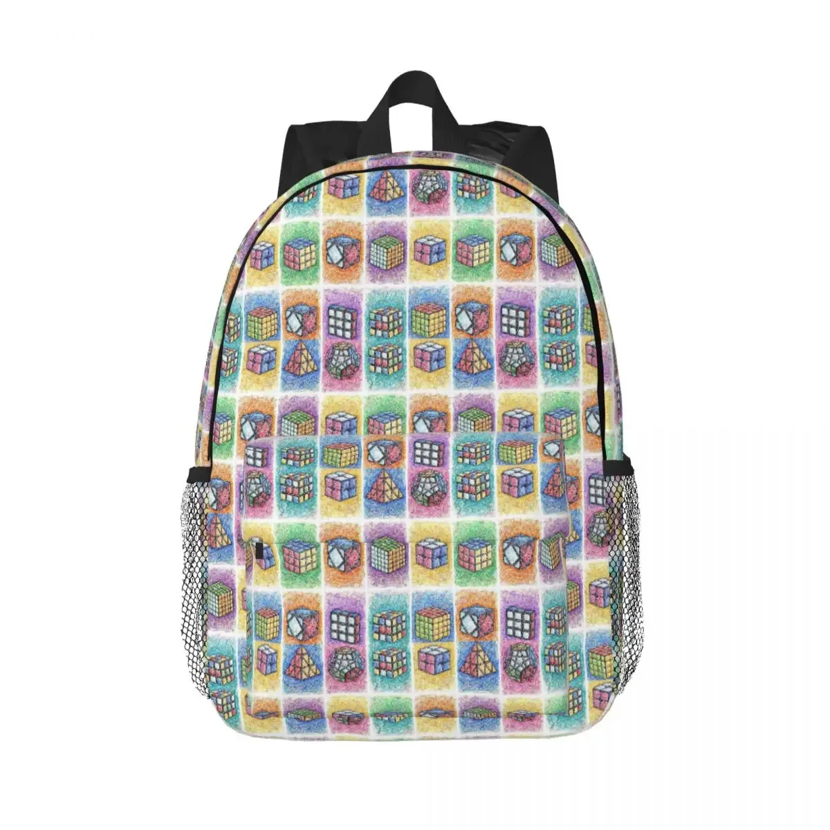 rubix rubiks rubics sac à dos étudiant garçons filles bookbag enfants sac d'école ordinateur portable sacs à bandoulière pour hommes femmes