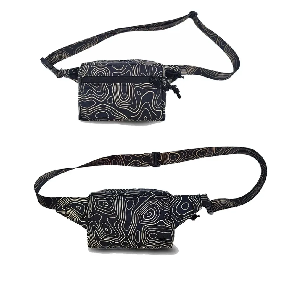 sac banane en poudre pour l'extérieur, sac à bandoulière, sac de taille mk3, voyage mc importé, multi-documents, ss