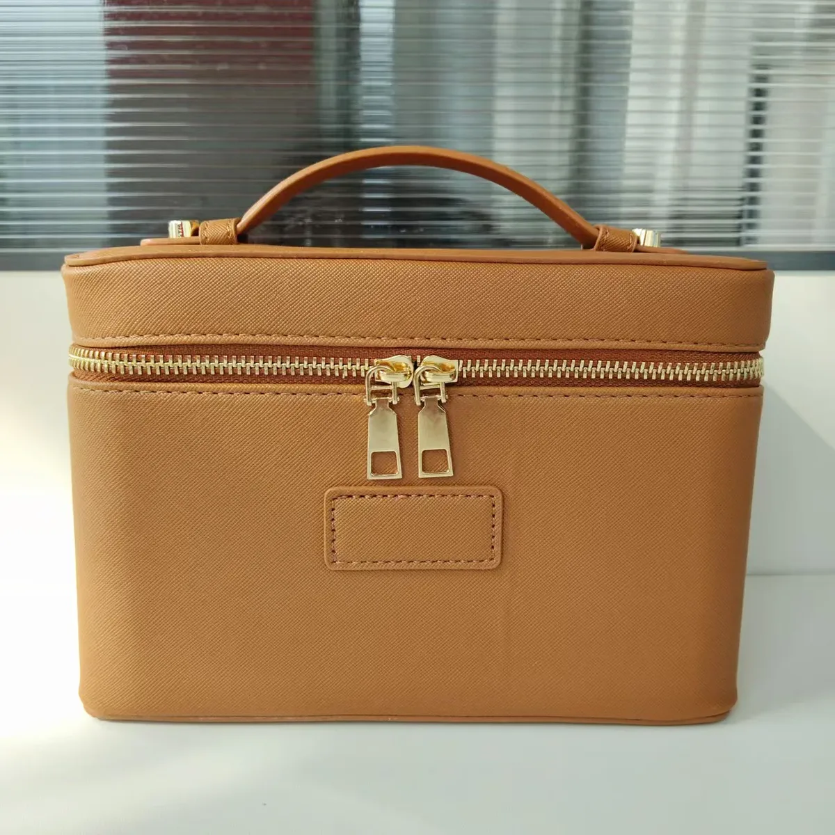 sac de maquillage personnalisable avec initiales pour femmes, grande capacité, lettres personnalisées, trousse de toilette de voyage pour femmes, boîte de rangement pour cosmétiques