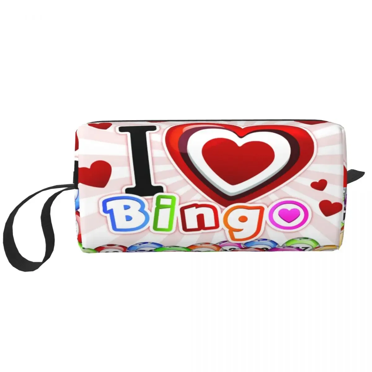 trousse de toilette personnalisée, trousse de voyage, bingo iktoilette, papier kawaii, jeu de maquillage, cosmétique, boîte de rangement de miles pour femme
