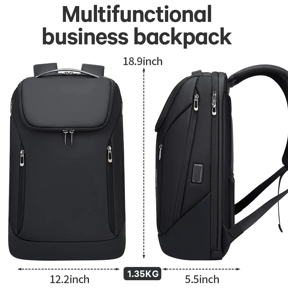 sac dos tpu polyester noir blanc multifonctionnel grande capacité poignée souple ceinture air jacquard