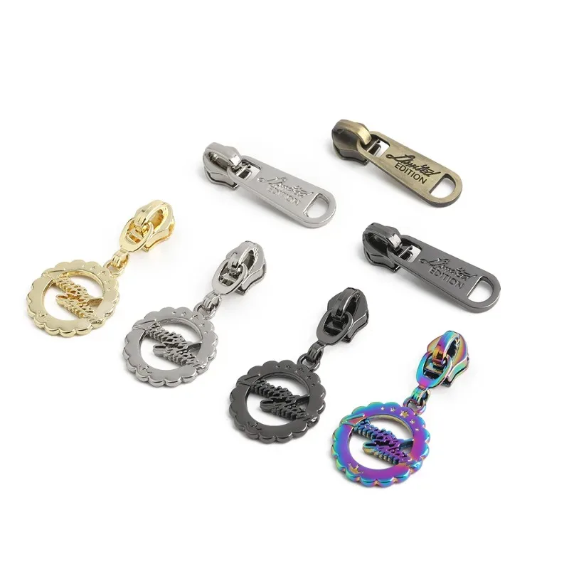 pièces de rechange pour fermetures éclair en métal, élégantes et polyvalentes, pour sacs à cosmétiques et portefeuilles, 5 à 20 pièces # 5 pièces de couture et de réparation en nylon pour bricolage