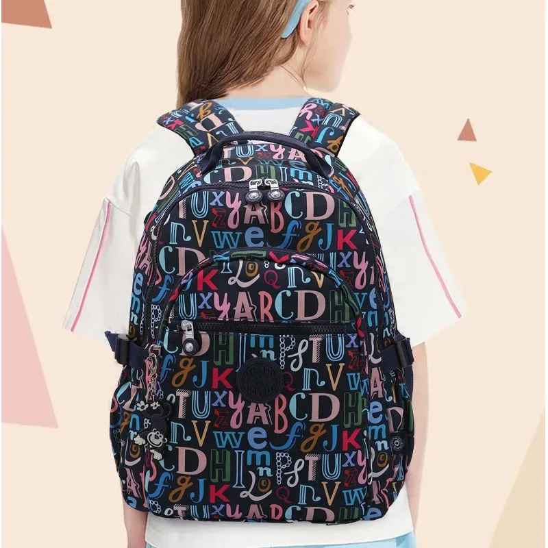 sac à dos d'école de grande capacité pour hommes et femmes, sac de voyage léger pour ordinateur portable, haute qualité, mode décontractée, a4, fille, 15.6 en effet 14, m1983