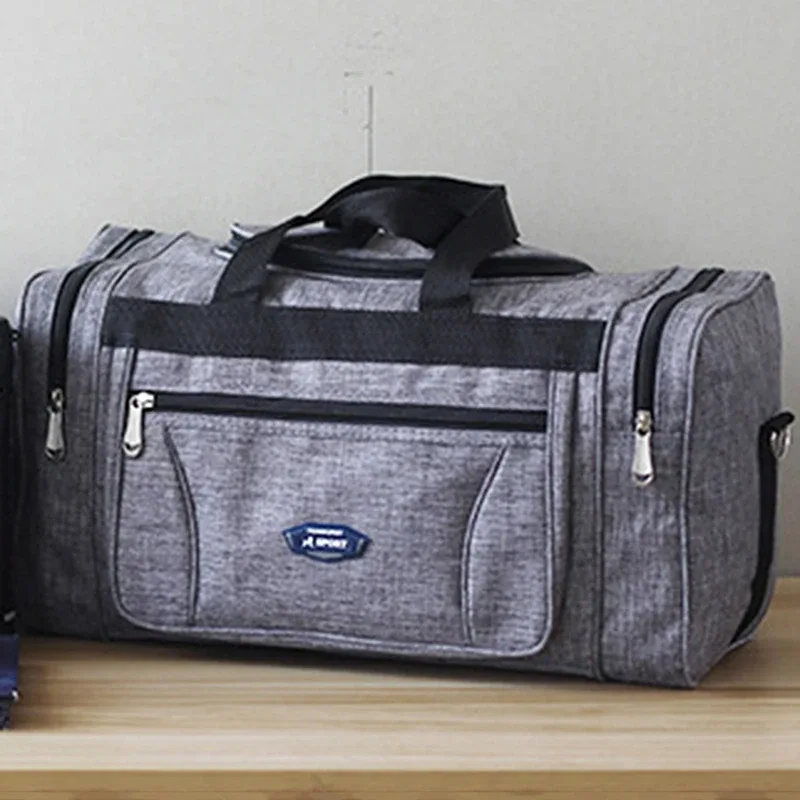 oxford – sacs de voyage imperméables pour hommes, bagages à main, grand sac de voyage d'affaires de grande capacité, sac de voyage de week-end, sac de fitness