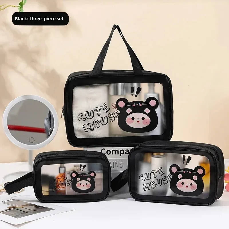 sac de voyage étanche de grande capacité pour cosmétiques, sac de toilette à séparation humide et sèche, sac de rangement pour la natation et le bain, portable et pratique
