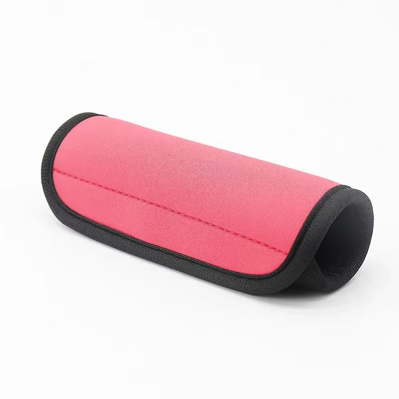 nouvelles protections de poignée de bagage en néoprène imperméables, housses de poignée de sac de voyage souples et rembourrées pour accessoires de voyage