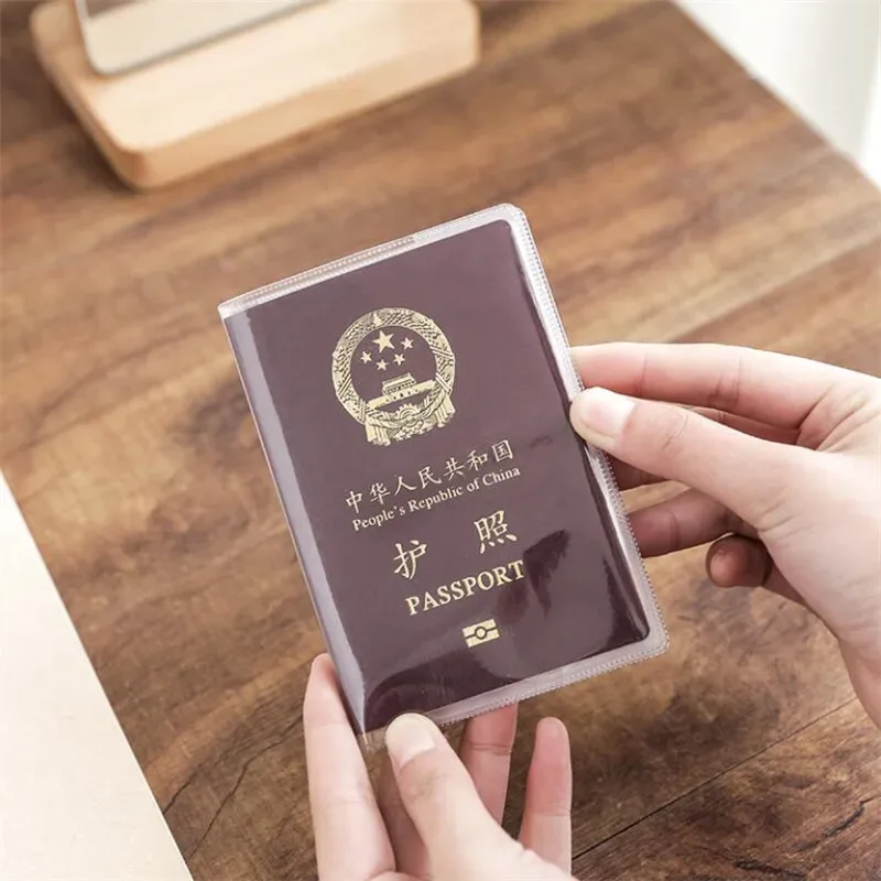étui étanche en pvc pour passeport, porte-cartes de crédit, porte-documents d'affaires, étui de protection, poudres, 1pc