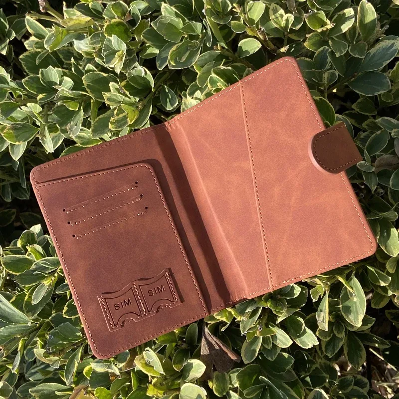 porte-passeport chilien, portefeuille de voyage, étuis en pu, fentes pour cartes multiples