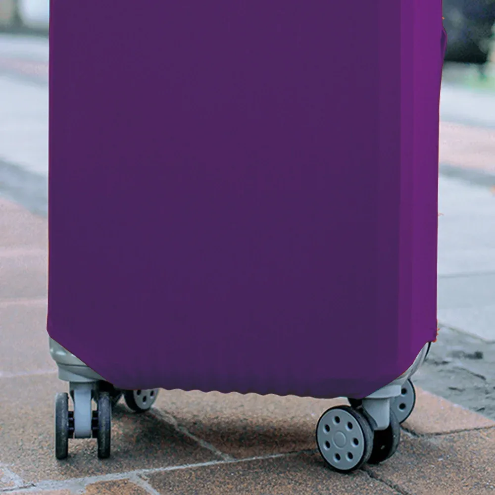 juste anti-poussière pour valise de voyage, housse de protection pour bagages, valise à roulettes de 18 à 28 pouces, série initiales imprimées, accessoires de voyage
