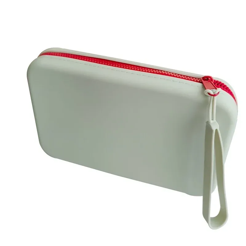 sac de rangement carré de grande capacité pour produits de toilette, boîte de rangement numérique multifonctionnelle, organisateur pour la maison et les voyages