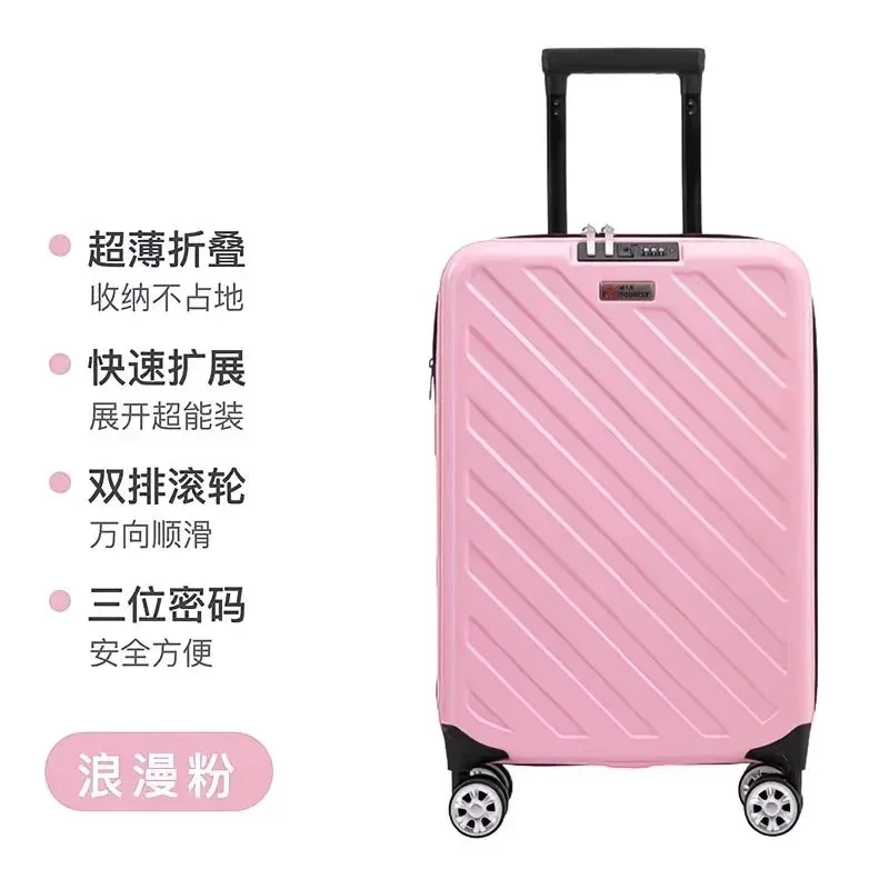 valise pliable de 20 pouces, valise à roulettes, valise trolley de 24/28 pouces, bagage de voyage à emporter en cabine, exportation vers le japon