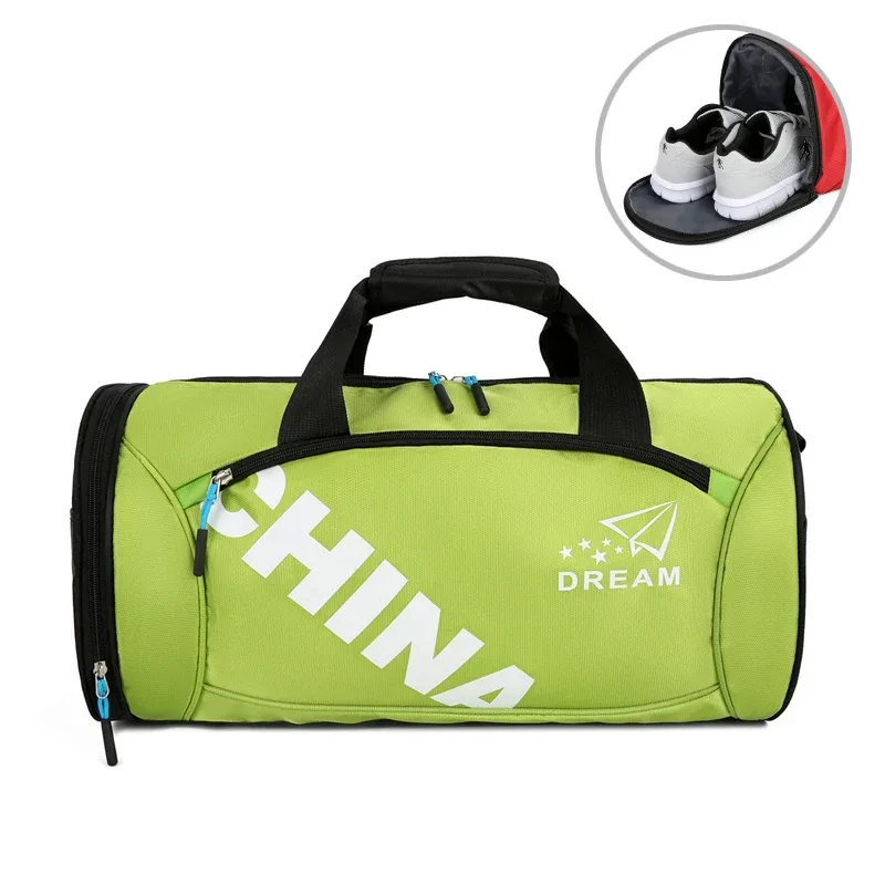 sac de sport avec logo personnalisé pour hommes et femmes, sac d'entraînement de fitness, sac de sport étanche en plein air, sac initié, motif de nom personnalisé