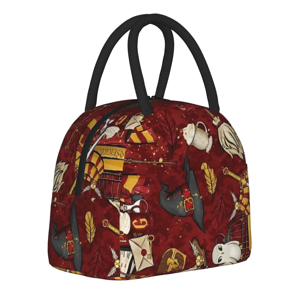 harries movie p-potters magic world sacs à lunch isothermes sac thermique conteneur à lunch sac fourre-tout boîte à lunch pour hommes et femmes travail en plein air