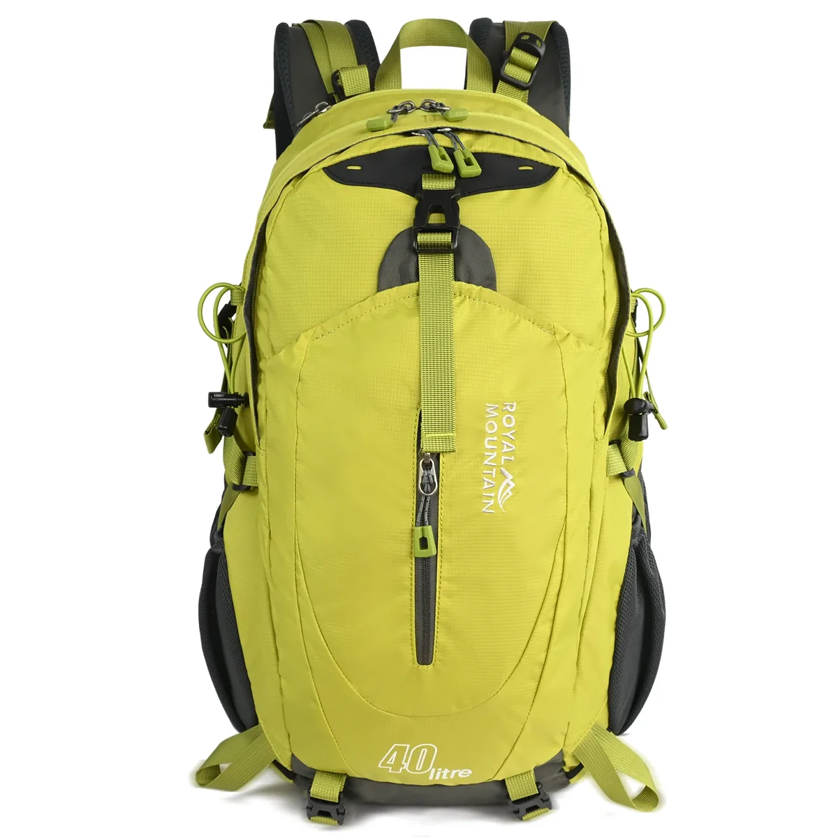 sac à dos de randonnée en plein air 40l, léger, respirant, fonctionnel, poche avant ouverte, sac en nylon résistant à l'eau