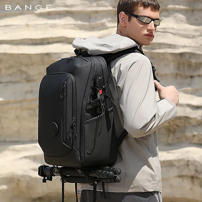 sac dos oxford université noir sangles ceinture air poignée supérieure bandes fixation latérales fermeture éclair usage voyage travail étudiant
