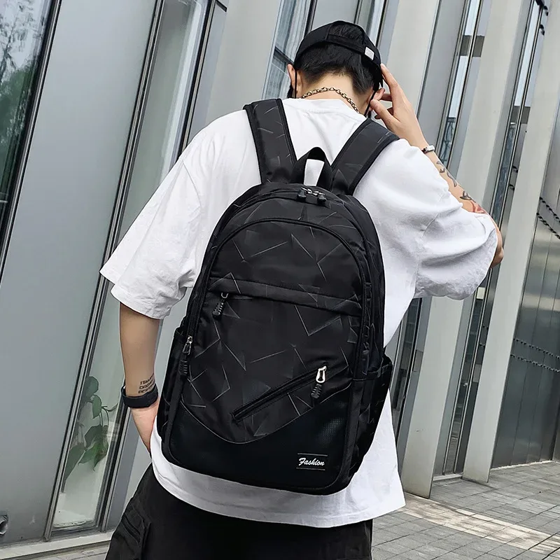 sac à dos d'école imprimé camouflage, cartable orthopédique de grande capacité pour garçons et filles, sacs à dos pour ordinateur portable, sacs d'école en nylon pour adolescents