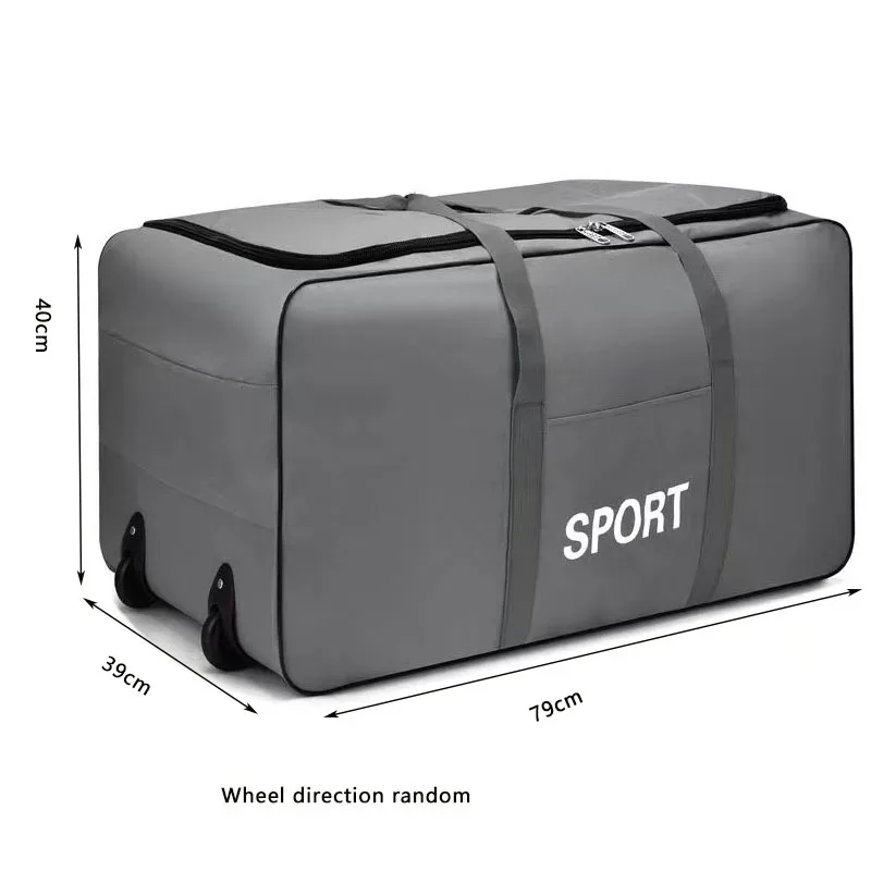 sacs à roulettes pliables avec roulettes, sac de rangement pour bagages, bagage à main de grande capacité, valise à roulettes extensible electrolux