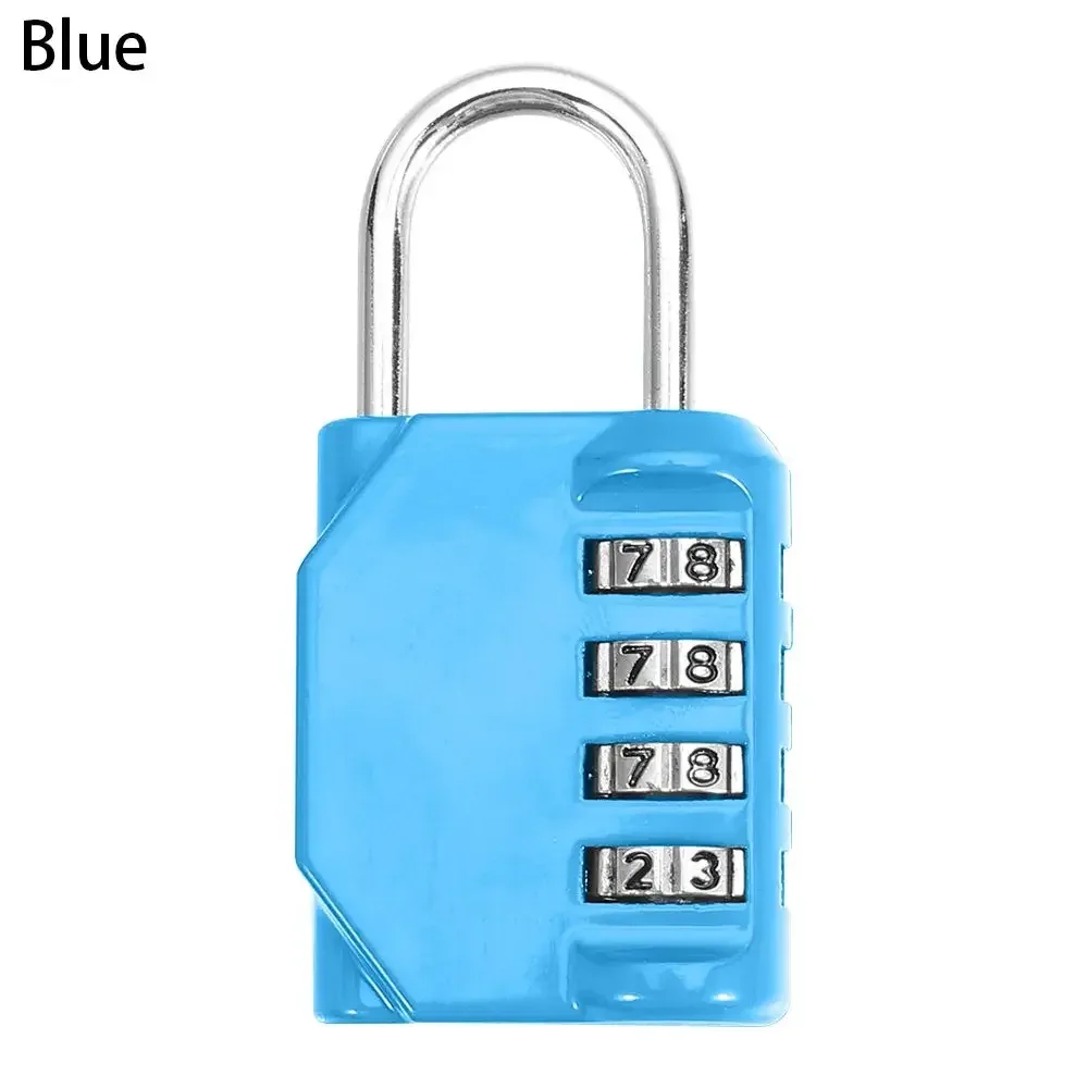 cadenas sécurité métallique code chiffres jaune gris kaki rose rouge vert voyage usage valise bagage
