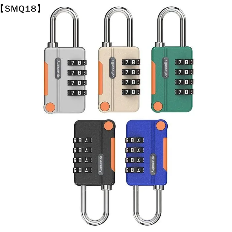 cadenas combinatoire multicolore chiffres quatre code réinitialisable anse métallique robuste protection voyage effets personnels scénarios divers