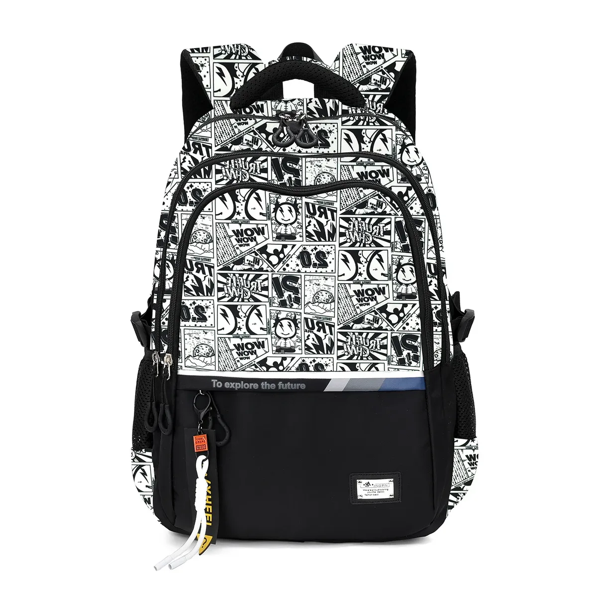 sacs d'école pour adolescents garçons, étudiants du secondaire, sac à dos de voyage pour ordinateur portable, grand sac à dos scolaire, mochila