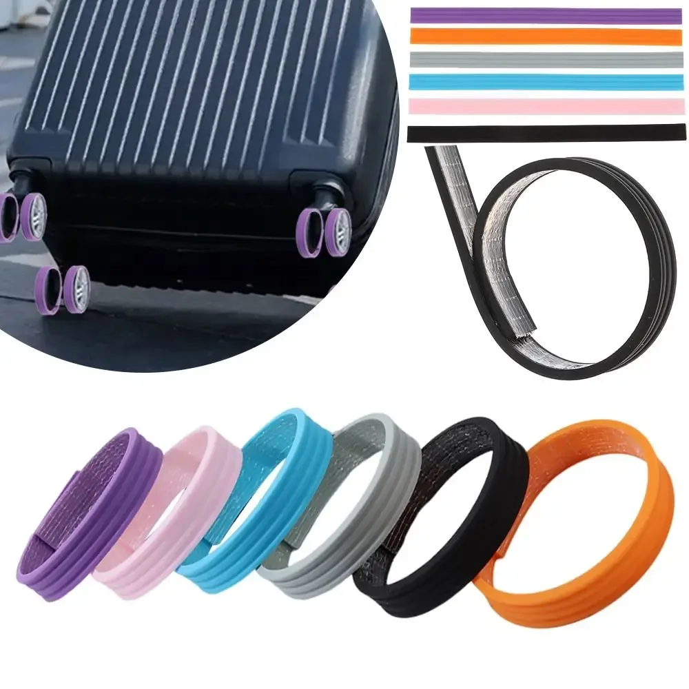 autocollants protection roulettes caoutchouc doré antibruit accessoires voyage valise ornementation silencieux travaux manuel confection personnalisable