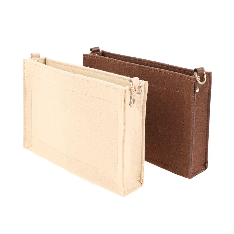 19 26 sac sac à main insérer organisateur avec anneau en d trousse de toilette 26 organisateur de luxe avec chaîne sac de maquillage insérer pour pochette de toilette
