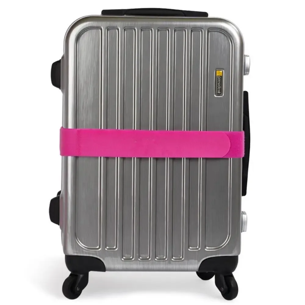 bande artificiel astique réglable en nylon pour bagages de voyage, ceinture d'emballage croisée, sangles de protection pour valise, accessoires