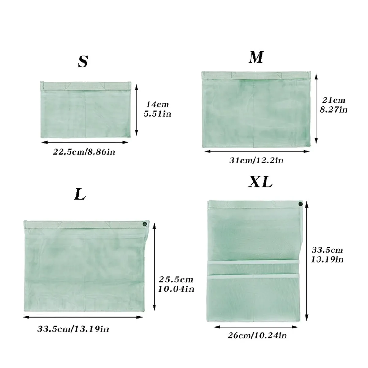 sac en maille organisateur de poche intérieure pour sac à dos sac de livre sac fourre-tout sac de rangement rectangulaire pour voyage rangement de cosmétiques bureau be...