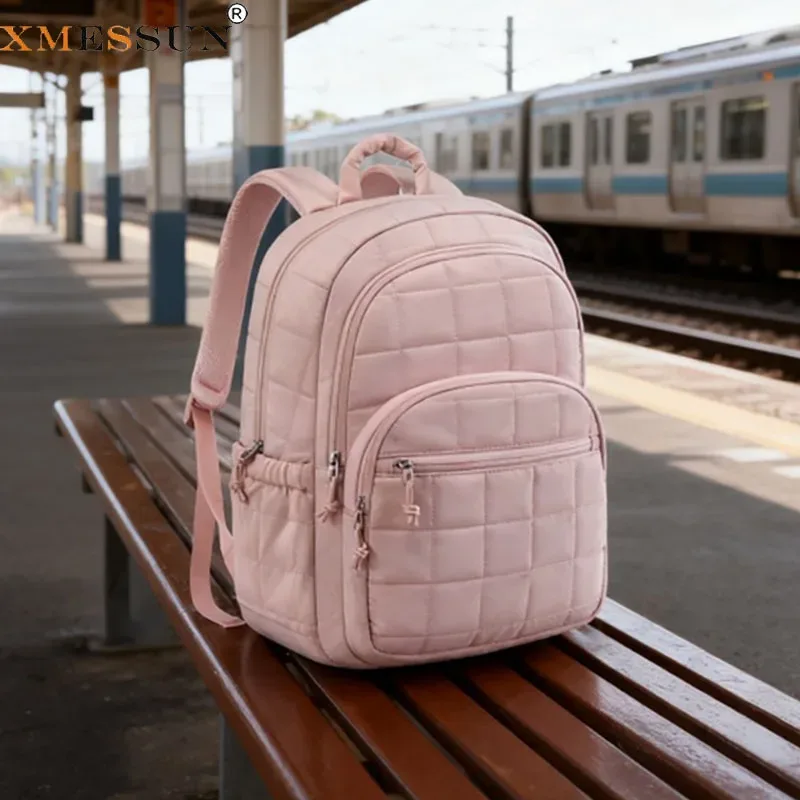 Sac à dos tendance pour femmes XMESSUN, sac à dos de voyage de grande capacité, sac à dos d'école pour femmes, sac à dos pour ordinateur portable pour filles