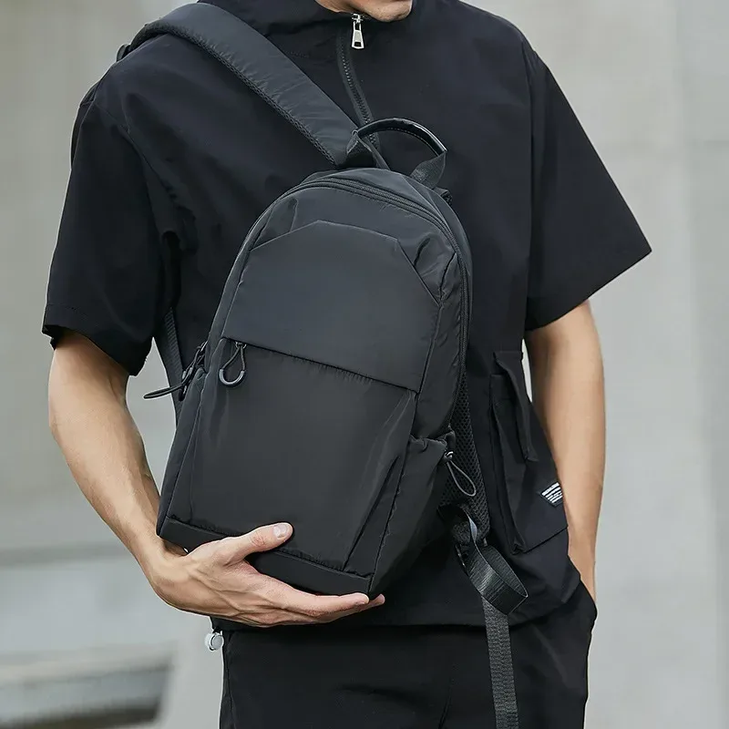 sac à dos oxford léger et étanche pour hommes et femmes, mini sac à dos de voyage d'extérieur, petits sacs à dos unisexes