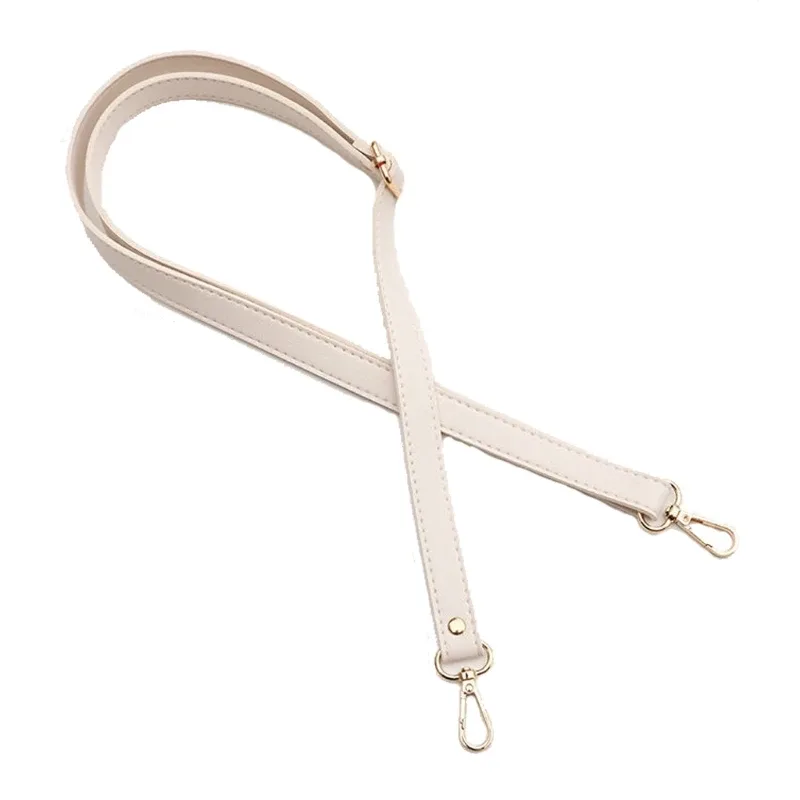 sangle de sac à bandoulière en faux cuir, 138cm de long, bricolage poignée de sac à main réglable, ceinture de remplacement avec fermoir