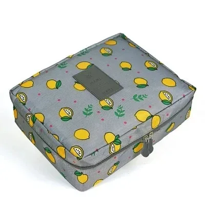 trousse de maquillage de voyage portable pour filles, étanche, multi-compartiments, multifonctionnelle, organisateur de toilette pour femmes